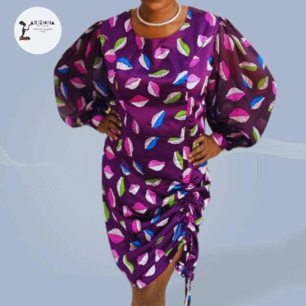 robe soie bogolan AIDEKHA MODE