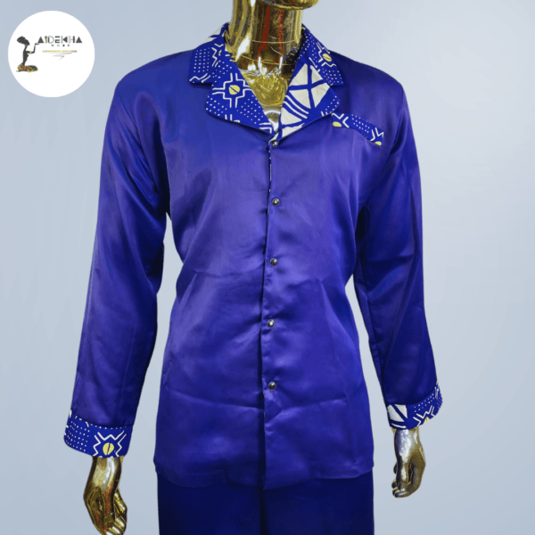 Pyjama homme bleu