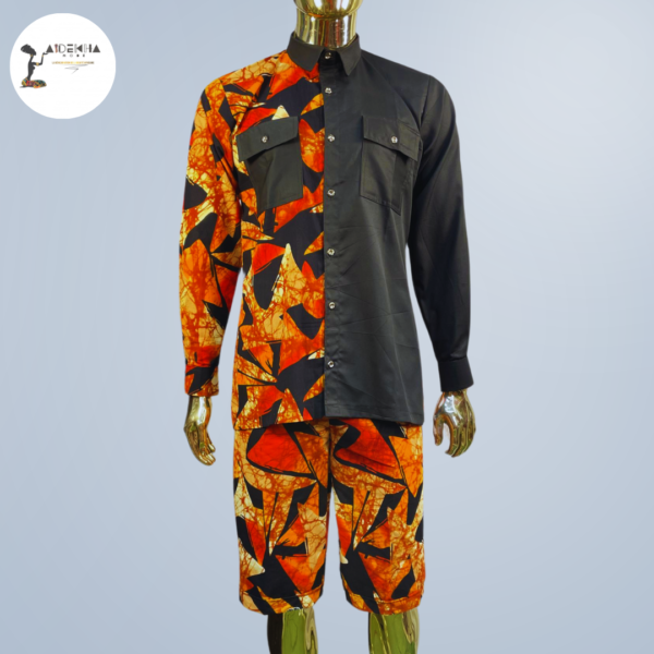 Ensemble chemise-culotte homme afritude